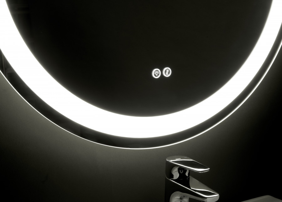 Зеркало АНЕЛЛО 85, круглое, с подсветкой