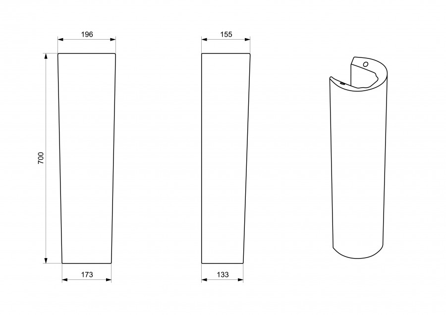 БОРЕАЛЬ/СЕНАТОР/КОНСУЛ Пьедестал, САНТЕК