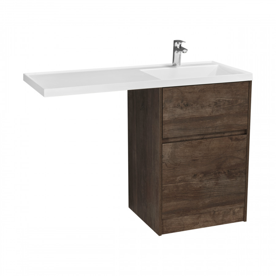 Тумба без фасада ЛОНДРИ 60 (под раковину ЛОНДРИ 120), под с/маш., дуб кантри