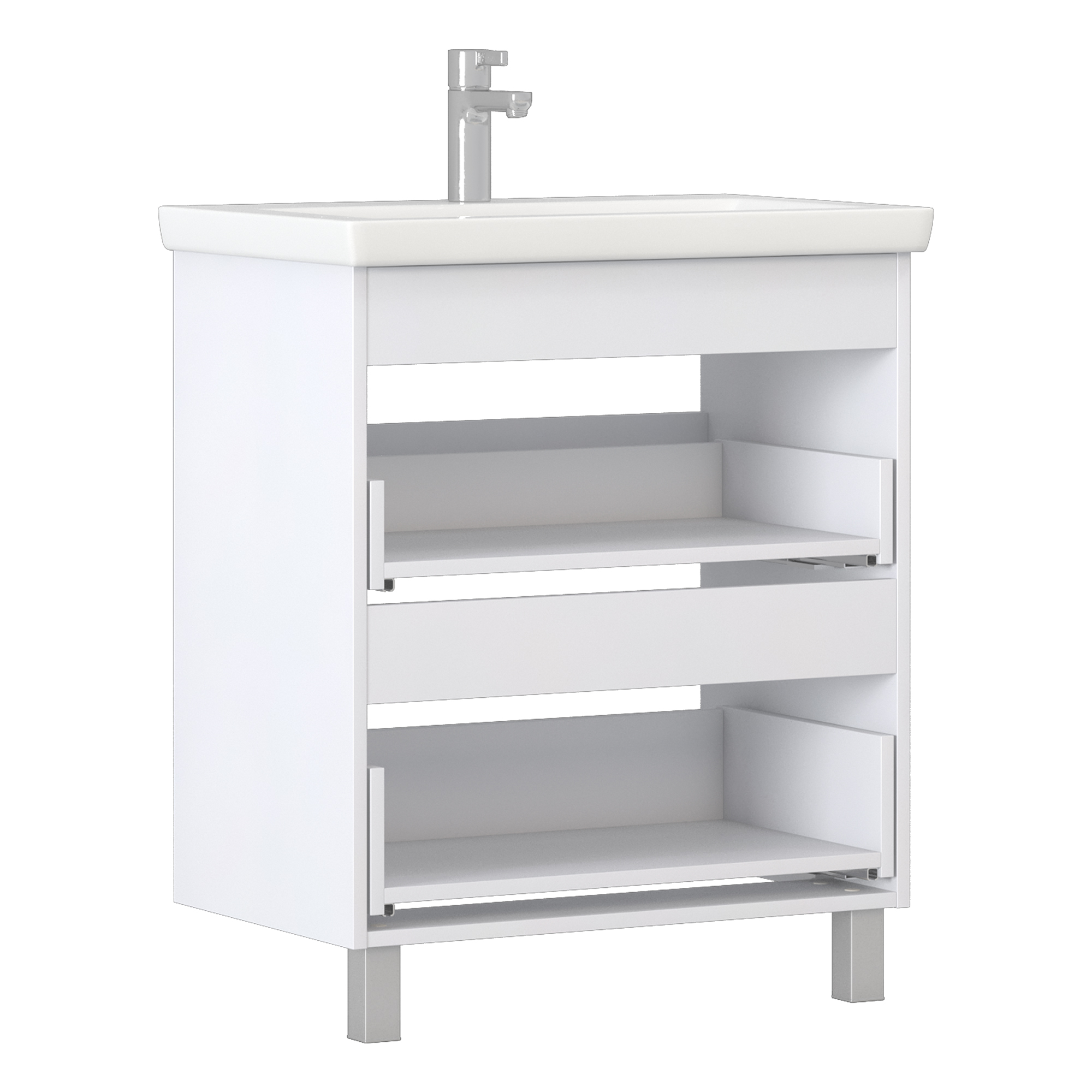 Корпус мебельный VIGO Neo, Glem, Finlay 700-0-2 (Como) напольный белый (266)