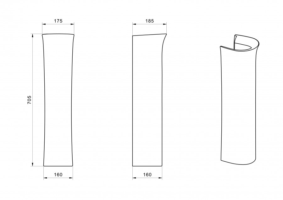 АНИМО Пьедестал( к умыв. Анимо/Лонги), САНТЕК