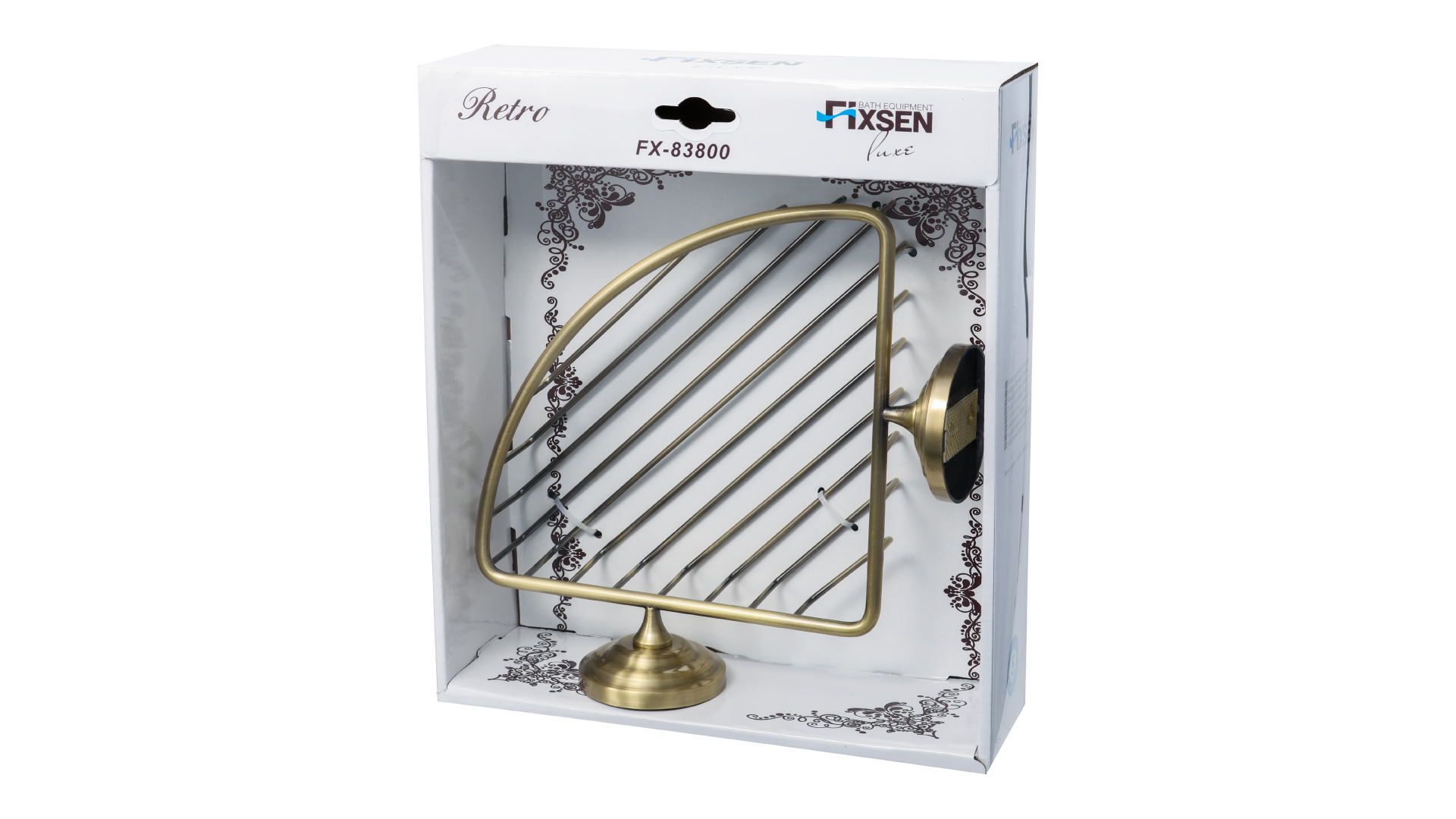 Мыльница решетка угловая FIXSEN Retro (FX-83809B)