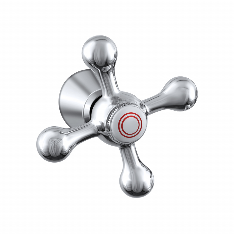 Смеситель для ванны СЛАВЕН Коттедж СЛ-ДВ-А30 хром