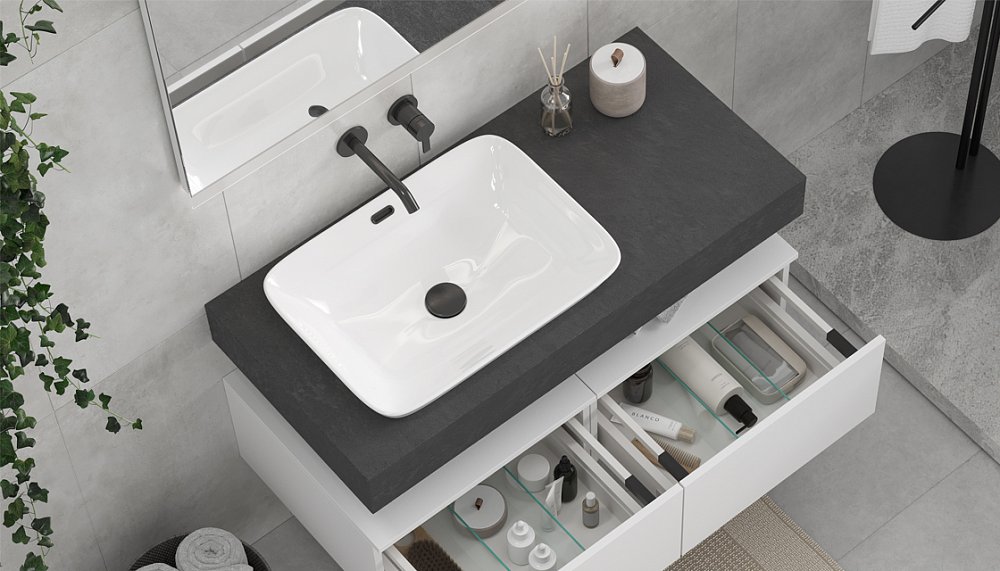 Столешница VELVEX Unit 120, графит