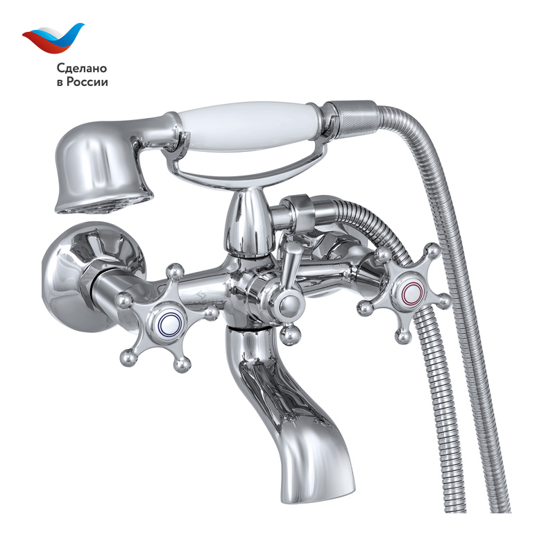 Смеситель для ванны СЛАВЕН Город СЛ-ДВ-И30 хром