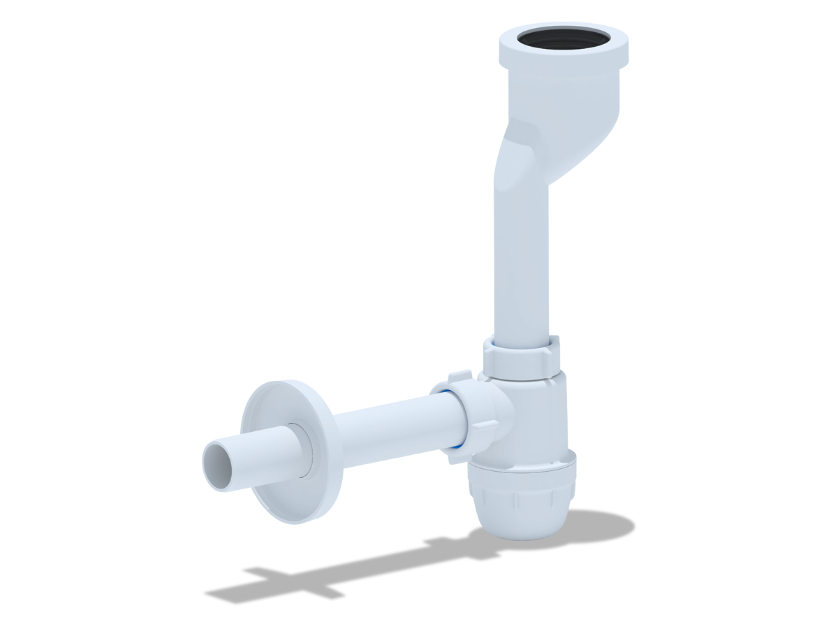 Сифон для писсуара АНИ Пласт U1003 с прямой трубой 32