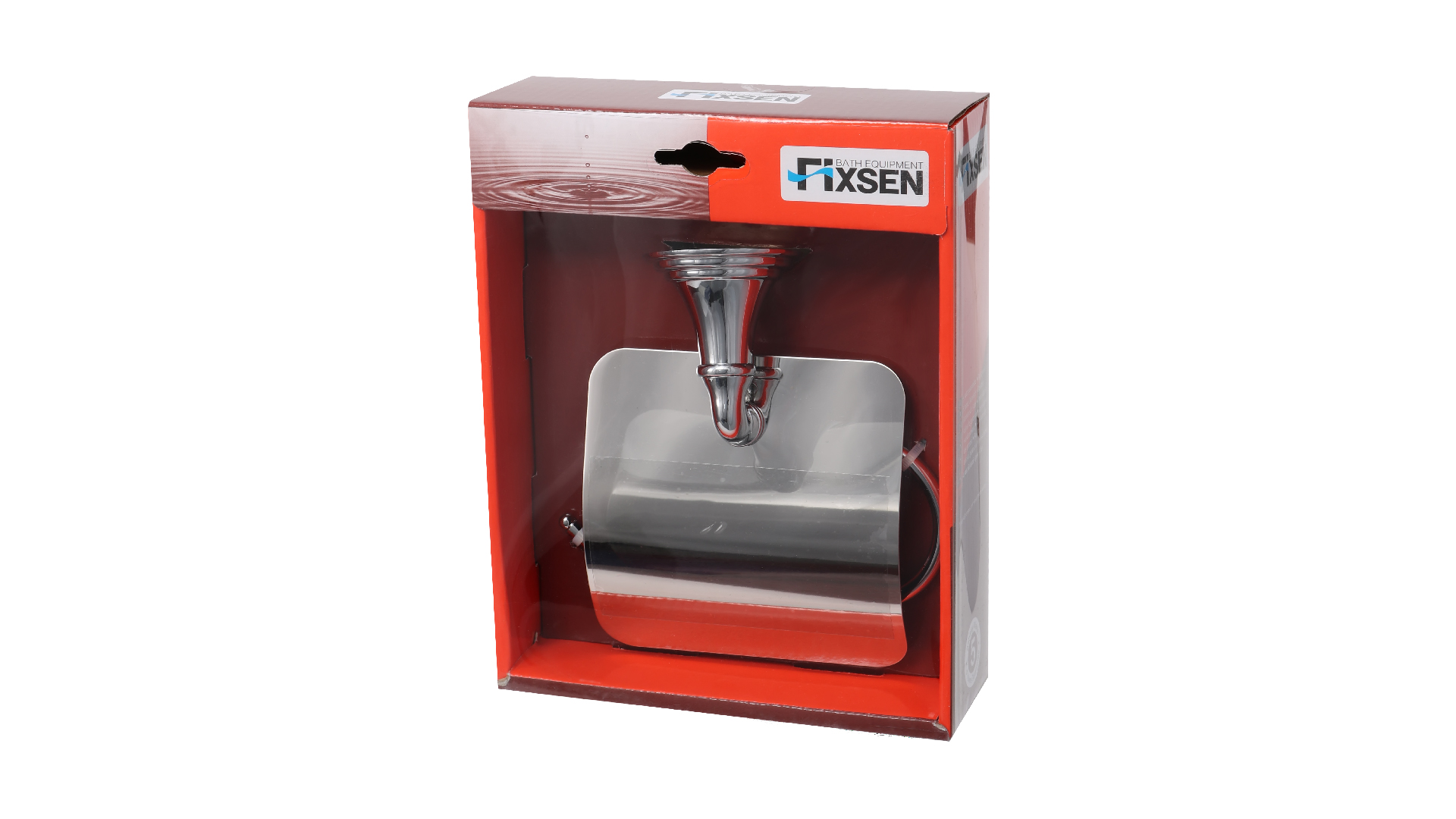 Бумагодержатель с крышкой FIXSEN Best (FX-71610)