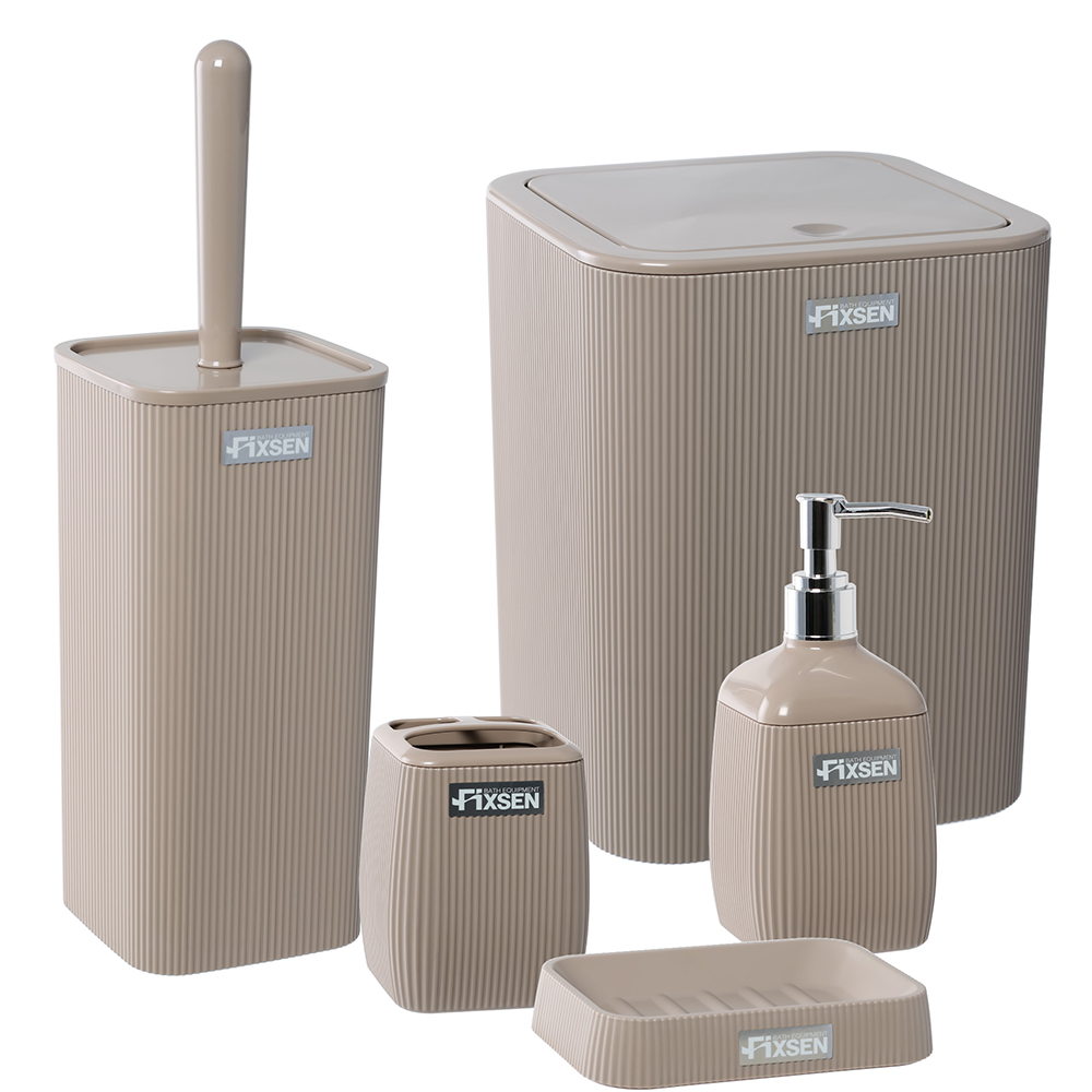 Ведро, 5 л Fixsen BROWN FX-403-6