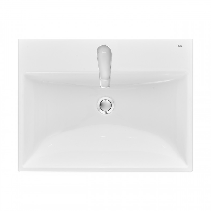 ONA Мебельная раковина 600х460x121 мм из композитного материала, белый, ROCA