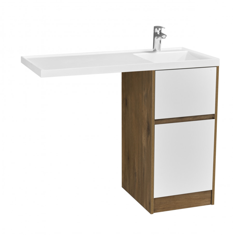 Фасады для тумбы ЛОНДРИ 40, компл. 2шт., белый