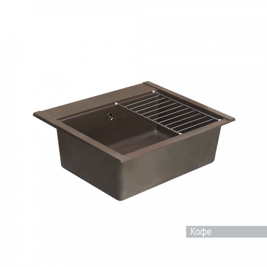 Мойка для кухни  Делия 60 602х517х218 мм, кофе