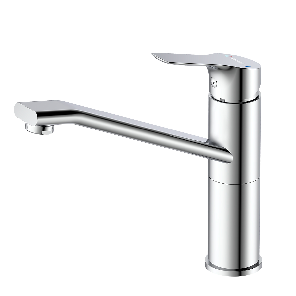 Смеситель ROSSINKA RS29-25 для кухни с поворотным изливом, хром