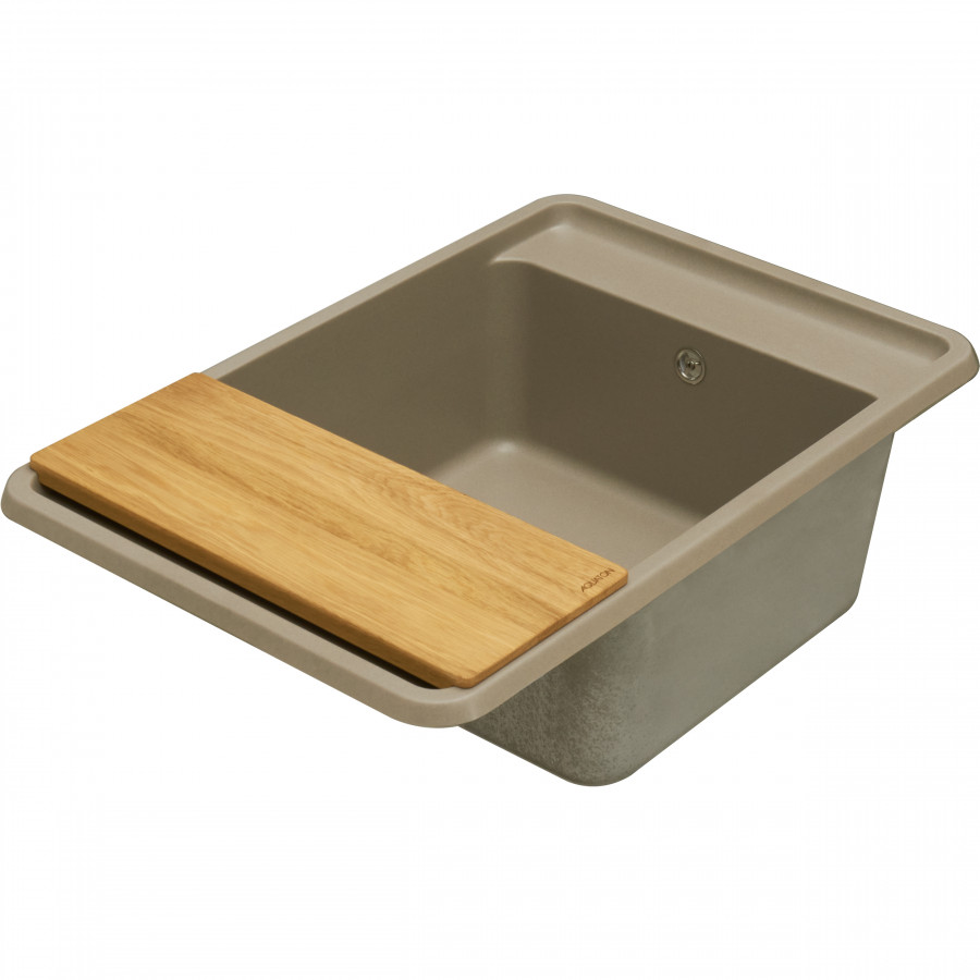Мойка для кухни  Беллис 78 780x510x250 мм, прямоуг., серый шелк