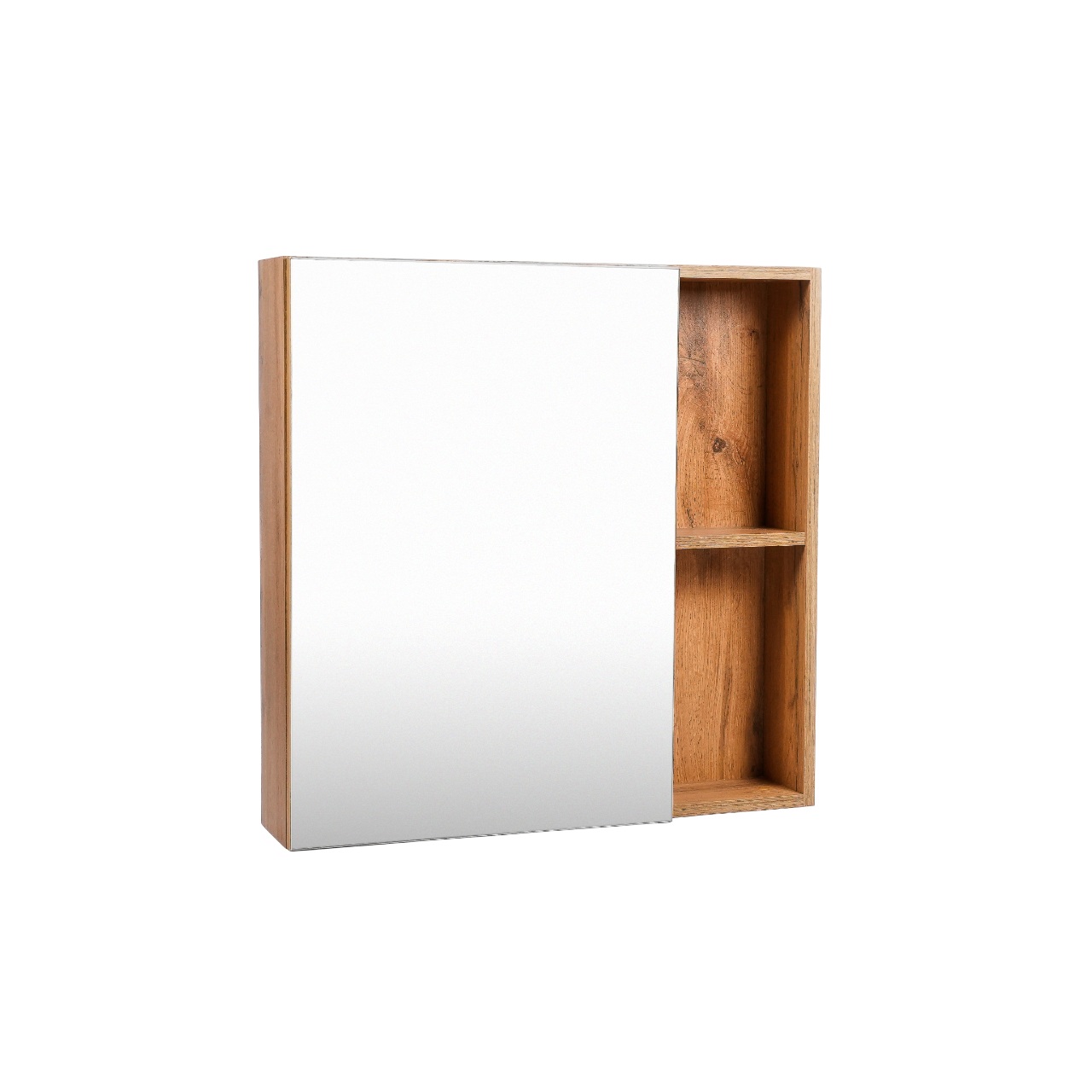 Зеркальный шкаф VIANT БОСТОН 60 подвесной дуб вотан (VBOS60-ZSH)