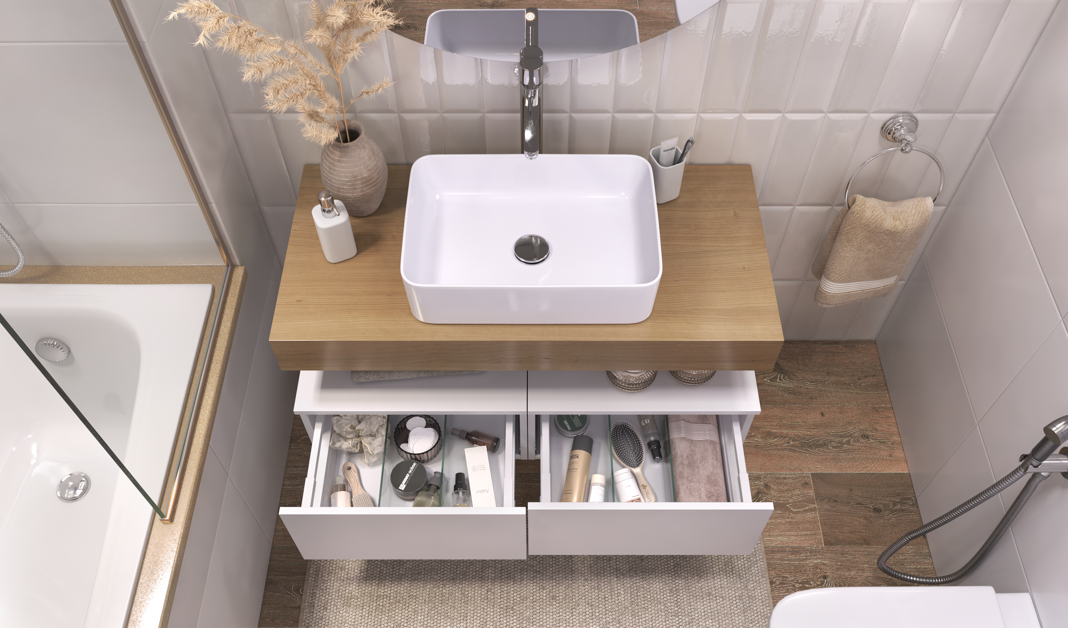 Столешница VELVEX Unit 100 дуб французский