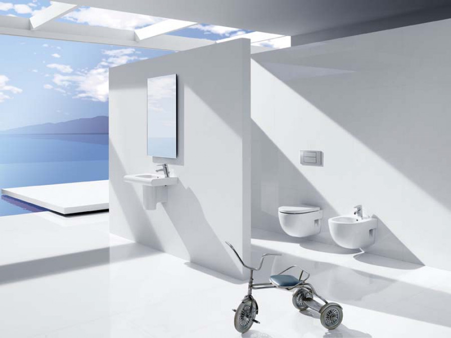 MERIDIAN COMPACT Чаша подвесного унитаза. ROCA