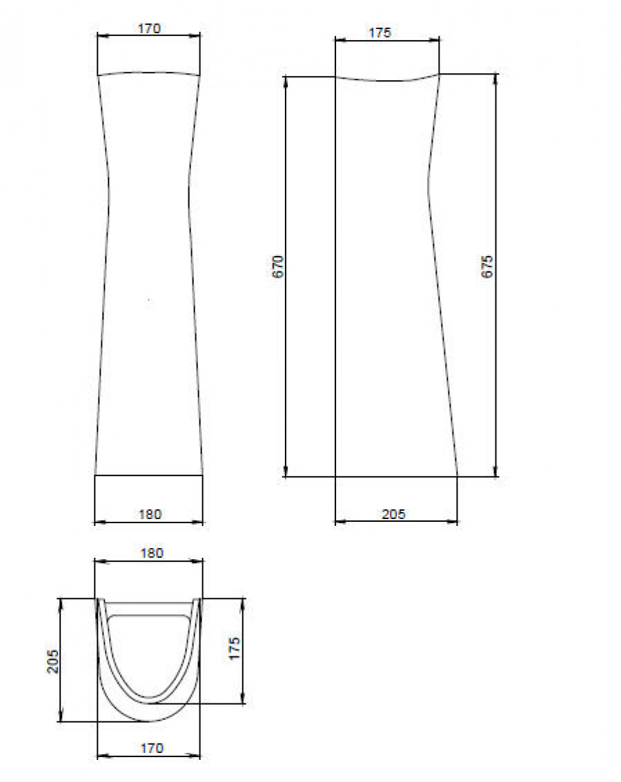 Пьедестал "Воротынский", "Виктория" 1 сорт SANTERI