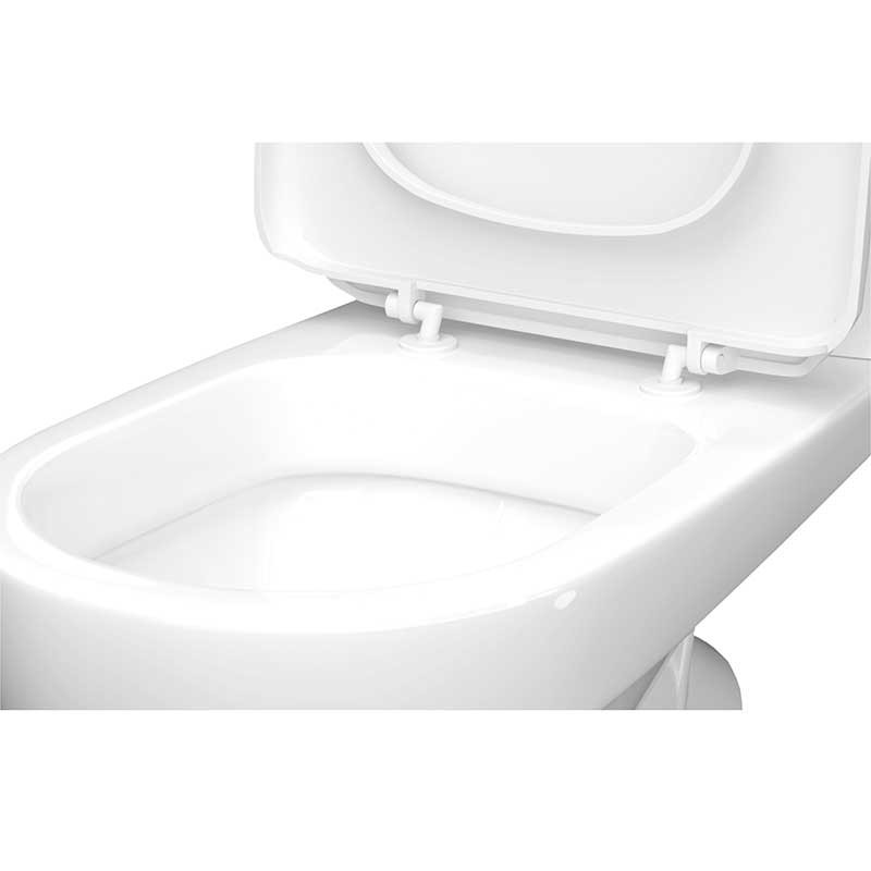 Унитаз-компакт КЕРАМИН ТОЛЕДО Slim МСМЛ Soft Close PP двухрежимный, сиденье тонкое полипропилен с микролифтом CDB00029609 (4810531150893)