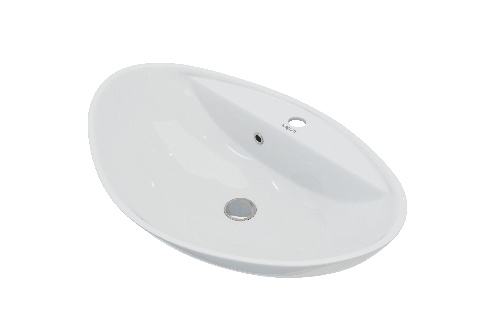 Раковина KIROVIT Гамма 600 мебельная белый (Вн Крв68) 4630055550494