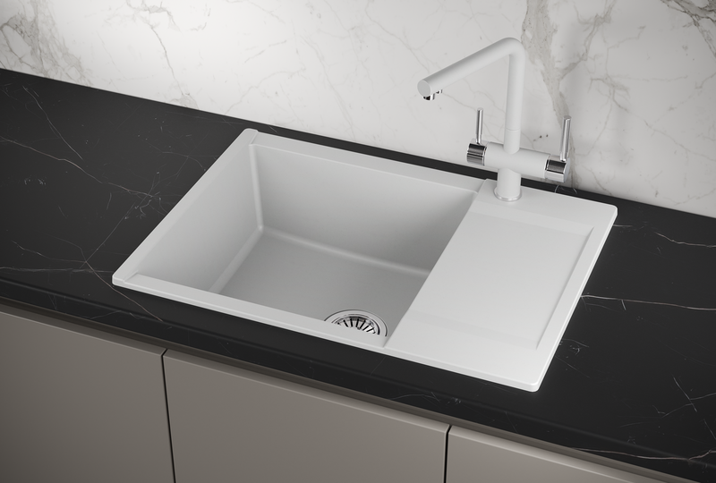 Кухонная мойка GRANULA (7003, АРКТИК)