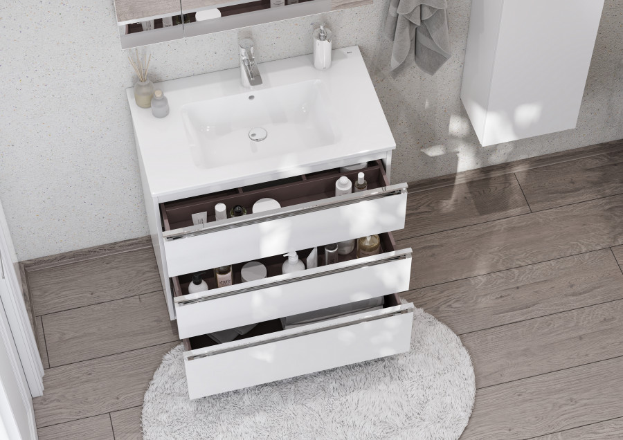 GAP Мебельная раковина 80, белая, ROCA