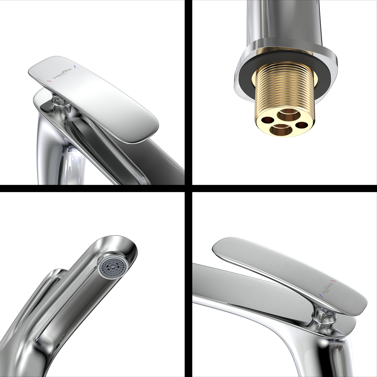 Смеситель для раковины TOKITO FUJI хром (TOK-FUJ-1012)