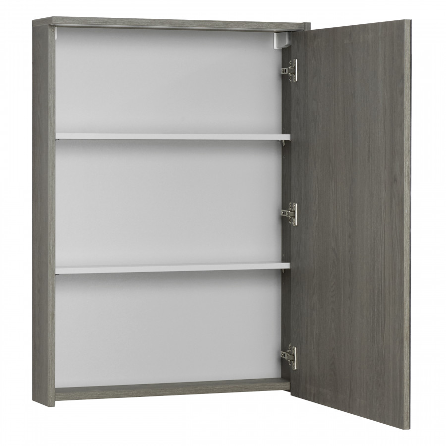 Зеркальный шкаф СТОУН 60, грецкий орех