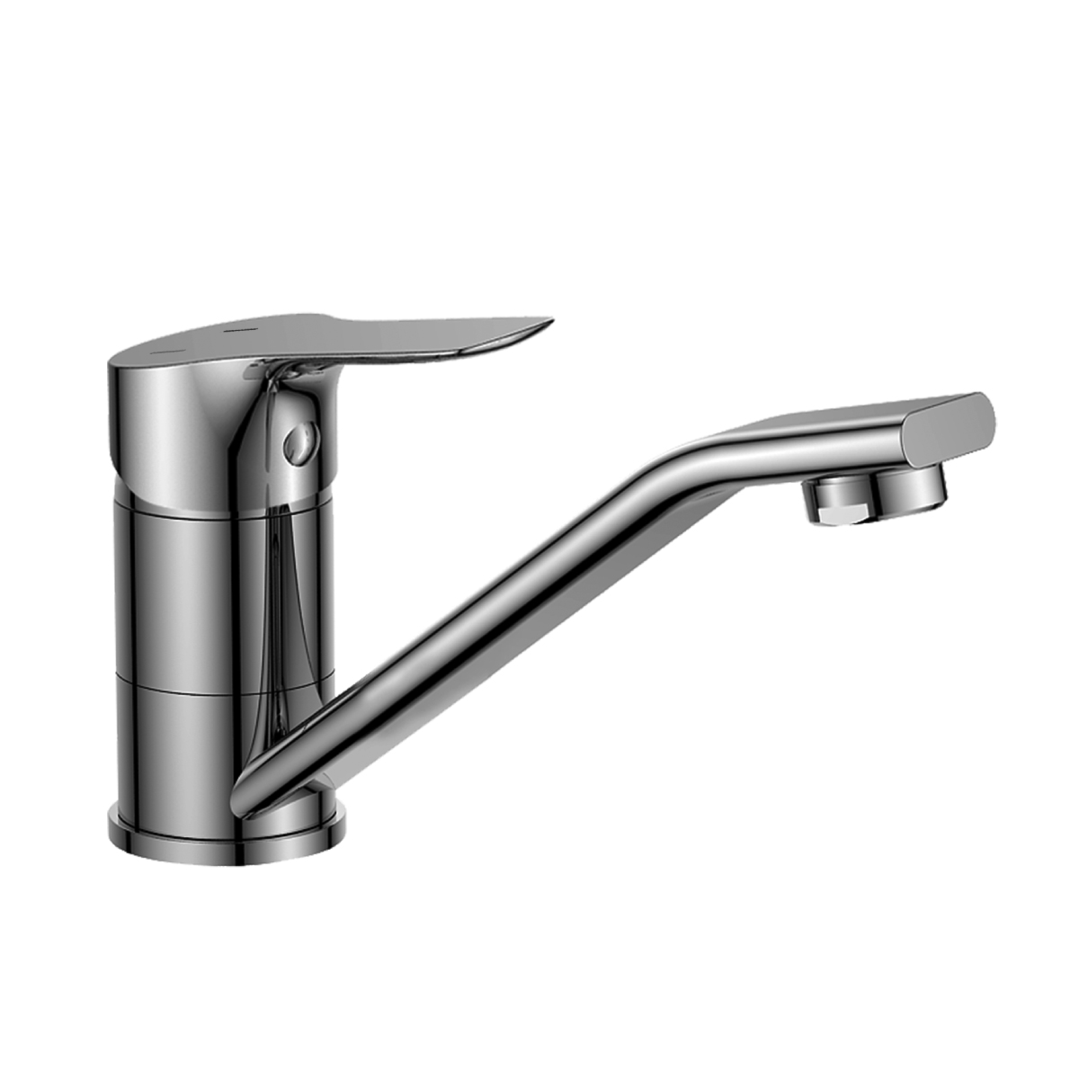 RS29 Смеситель для раковины, пов.излив 175мм, р/ОД, хром, ROS, RS29-22