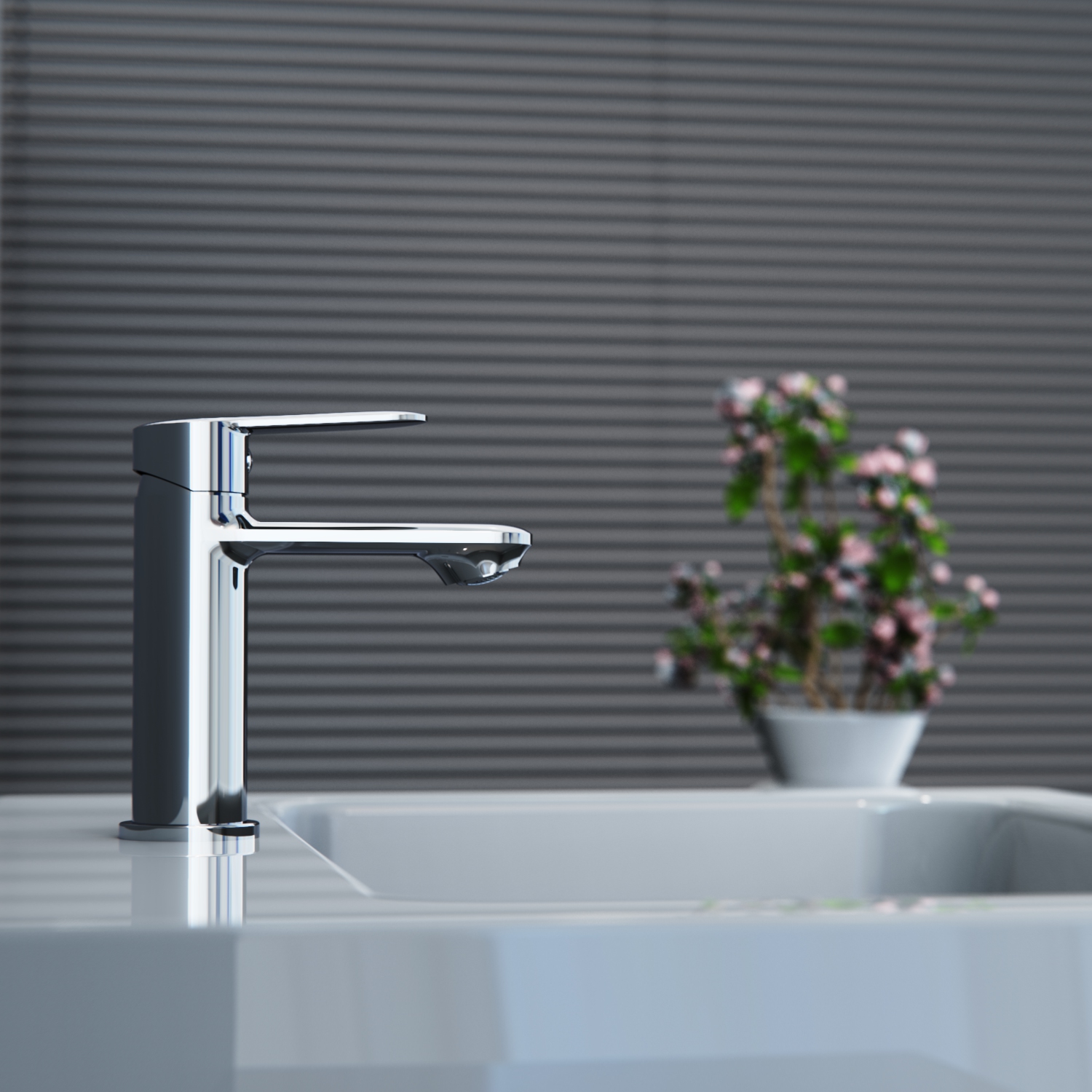 Смеситель для раковины TOKITO KANDA хром (TOK-KAN-1011)