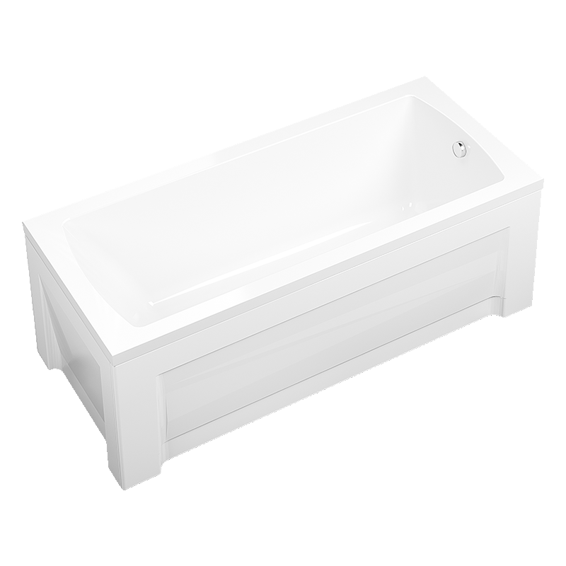 Экран для ванны боковой ALEX BAITLER PT7058H 700х530 мм белый