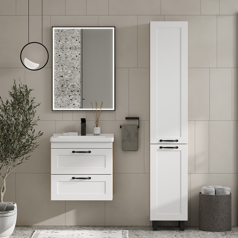 Зеркало EQUIL Lago LED 60 черный