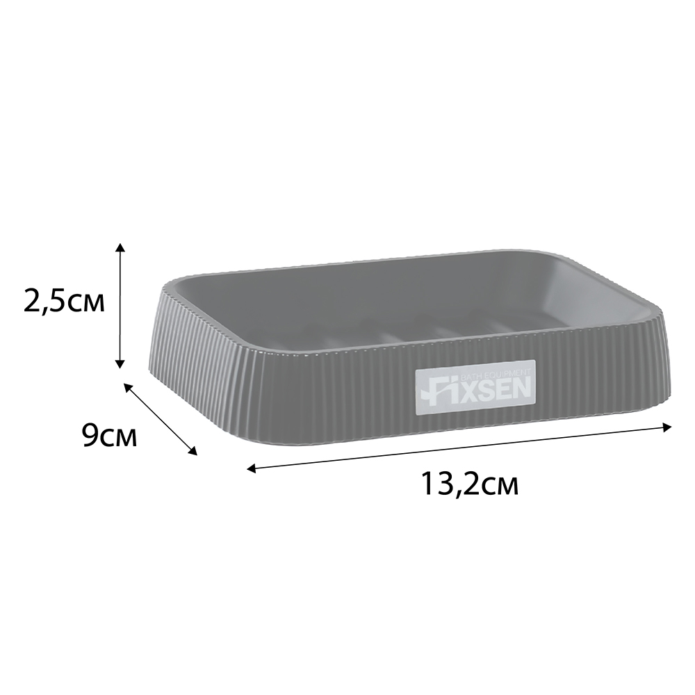 Мыльница Fixsen BLACK WOOD FX-401-4