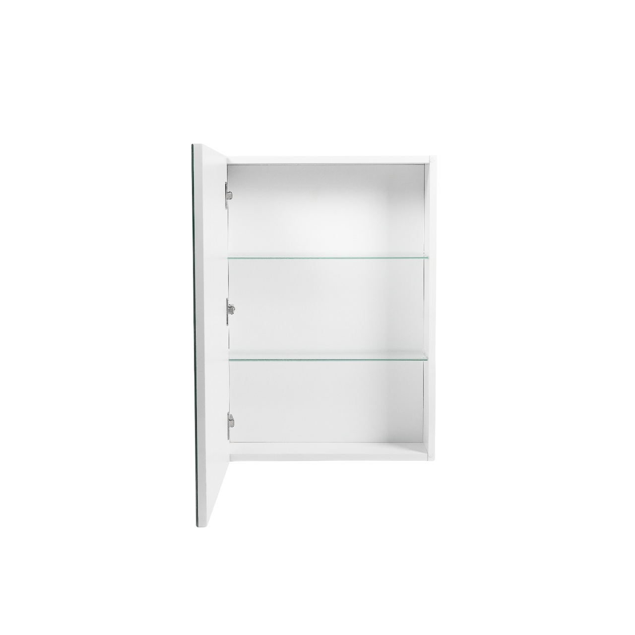 Зеркальный шкаф VIANT КУБА 50 подвесной белый (VKUB50-ZSH)