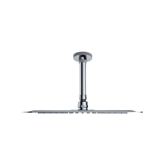 Излив тропического душа настенный из латуни HIDROTERAPIA BVRM250