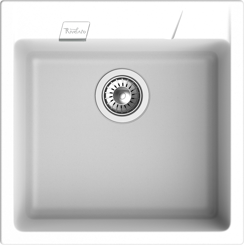 RIVELATO Мойка RAUM 50  1-чаша 500*510мм brina арт.