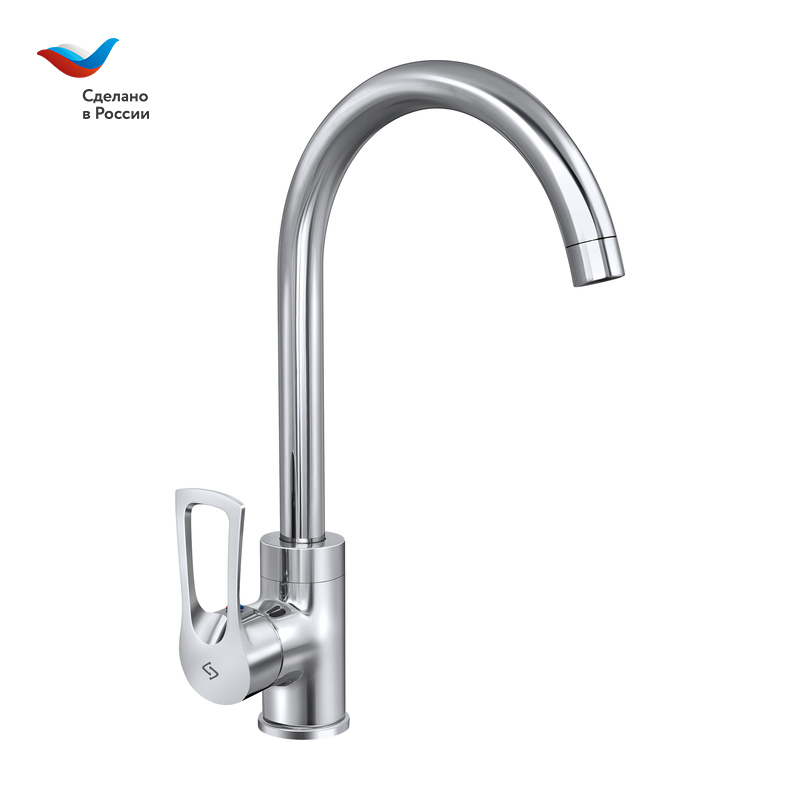 Смеситель для кухни СЛАВЕН Прораб СЛ-ОД-Ц22 хром