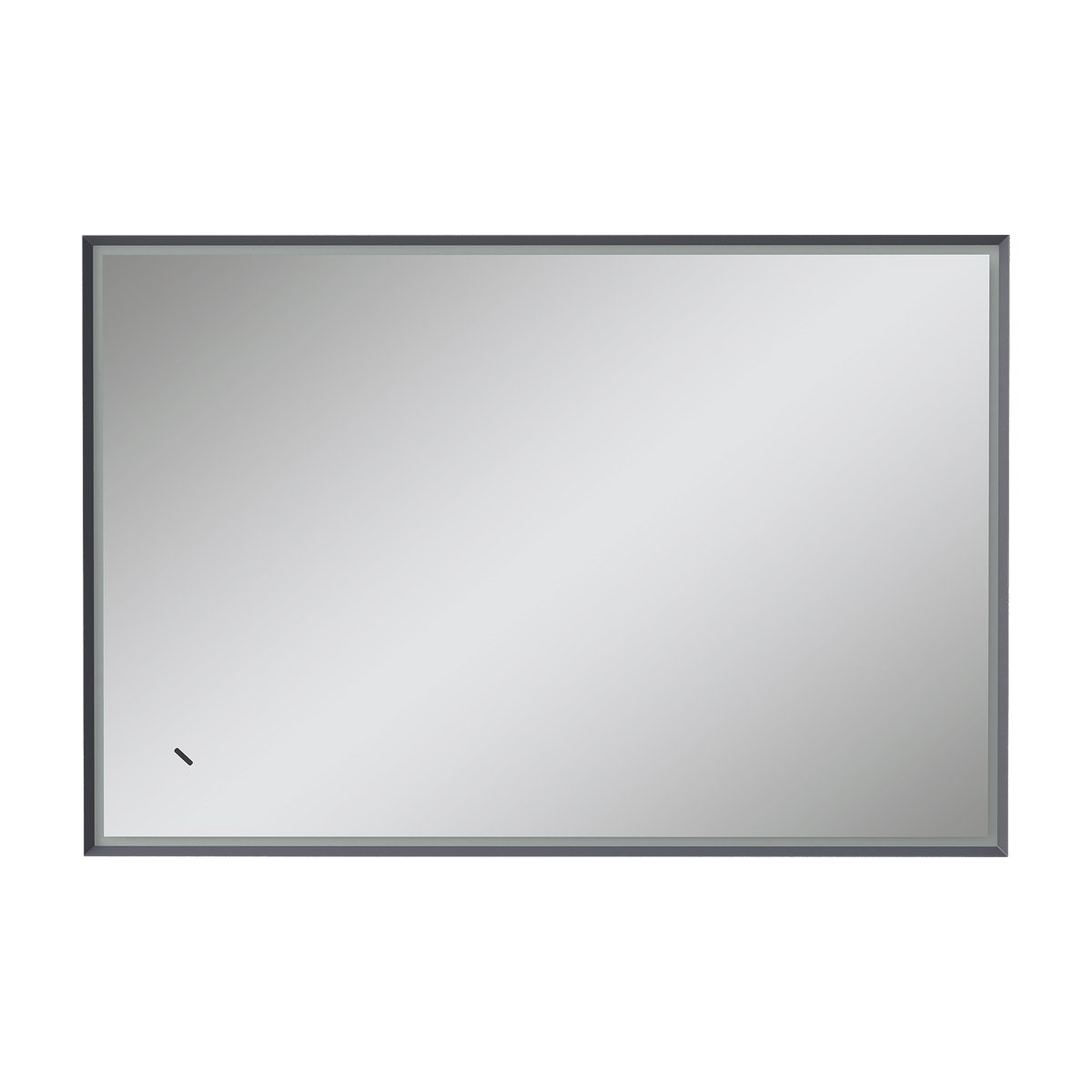 Зеркало EQUIL Smile LED 100 серый муар