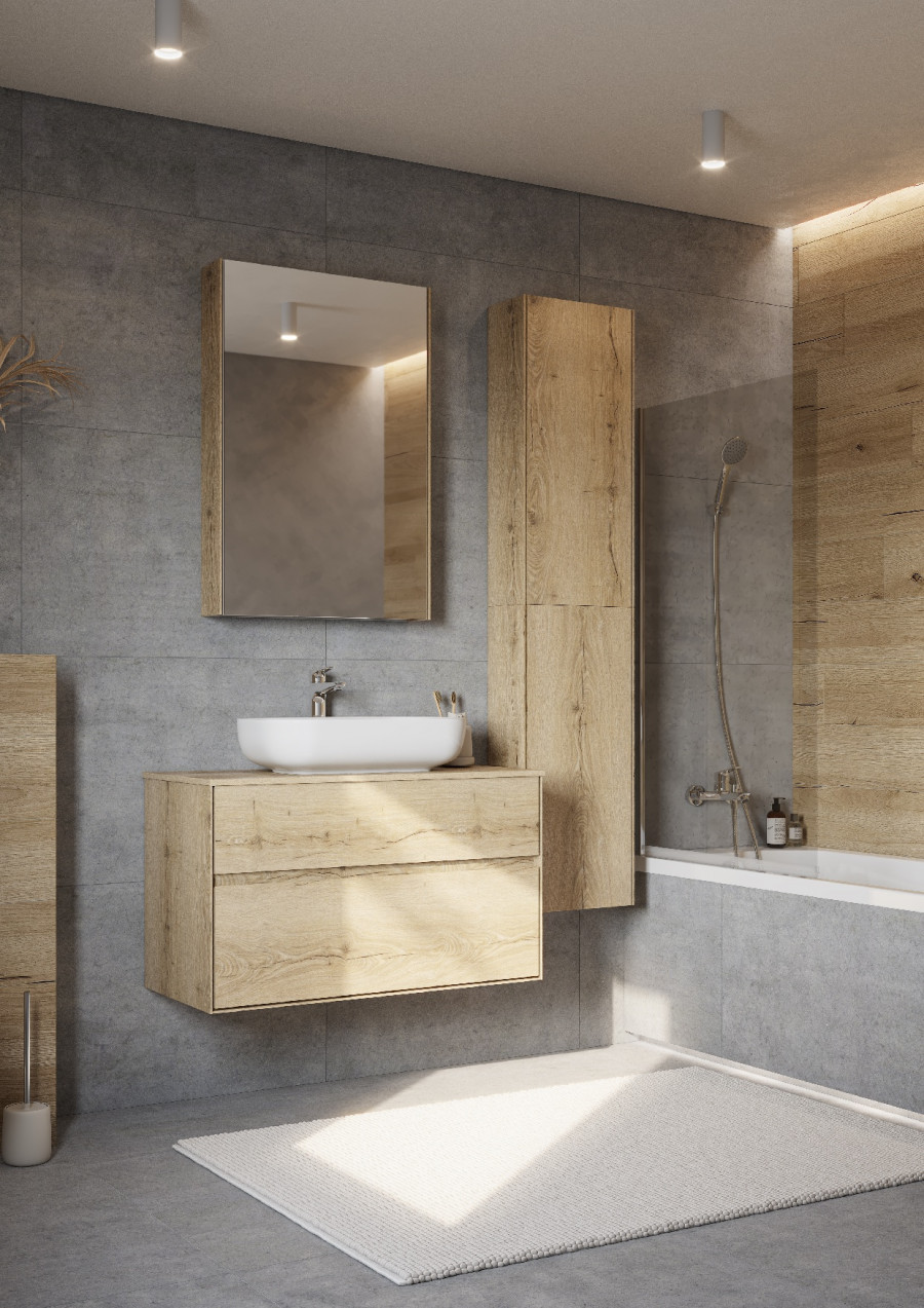 Столешница ЛИБЕРТИ 100, дуб эльвезия