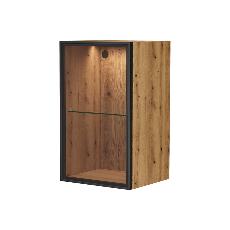 Мини-пенал EQUIL Strong 36, подвесной, универсальный, дуб эвок (mpSTRONG36.R/L-36)