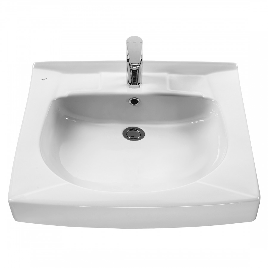 ПИЛОТ Умывальник 60/60 см. над стир.машиной, хр.кольцо, САНТЕК