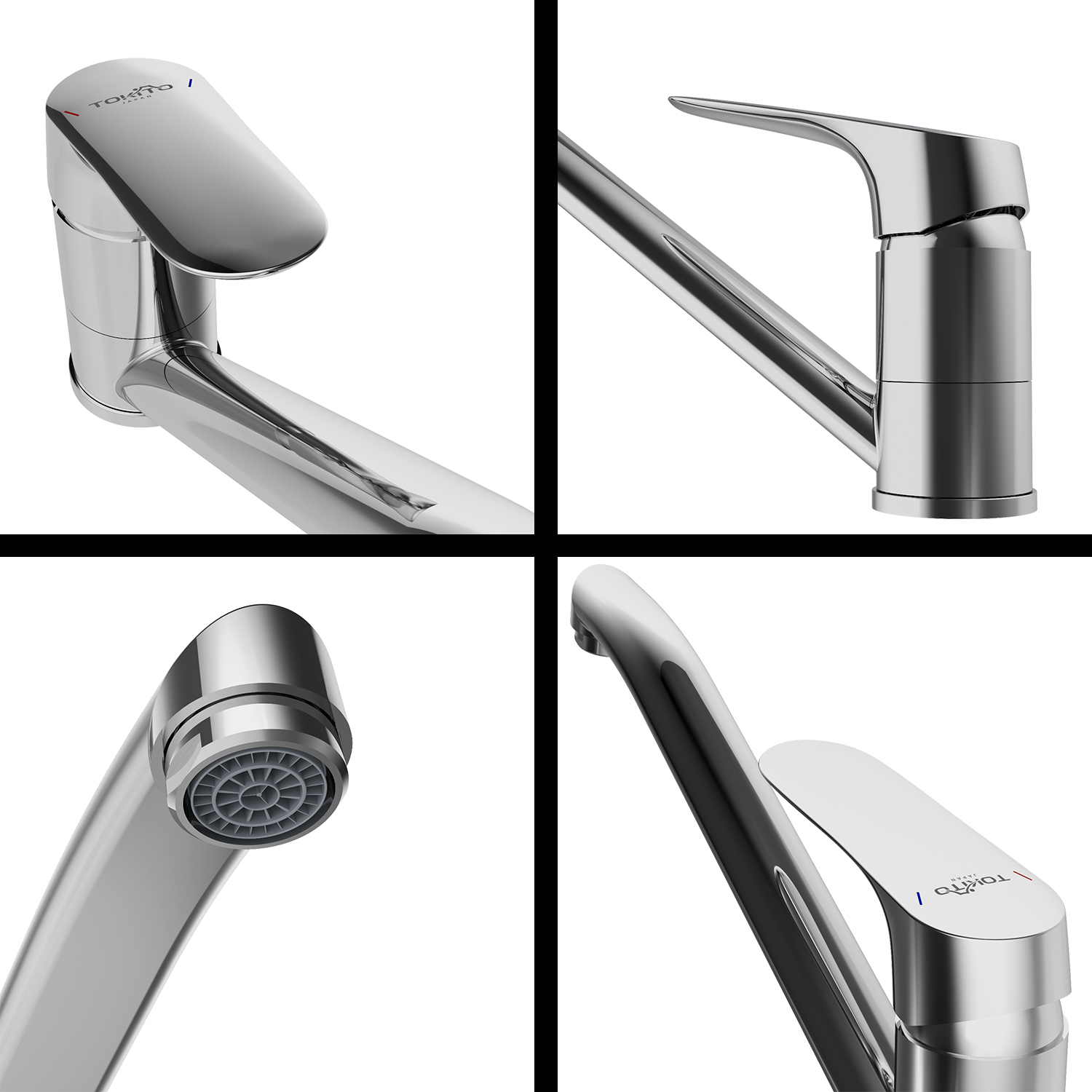 Смеситель для кухни TOKITO TAKASE хром (TOK-TAK-1012)