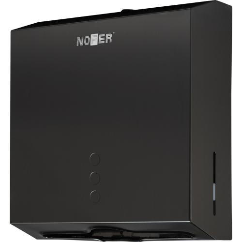  Диспенсер для бумажных полотенец Nofer из  стали черный 