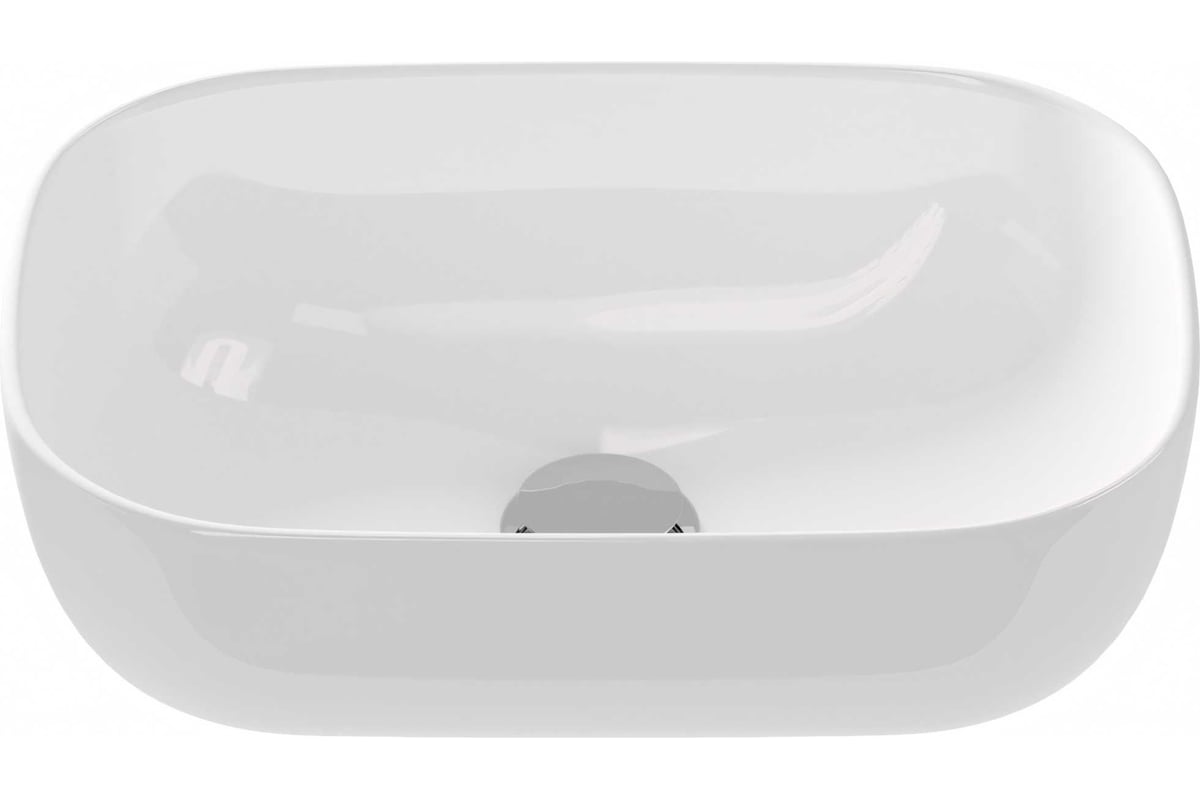 Раковина на столешницу MODUO 50 SQUARE, белый, VIANT