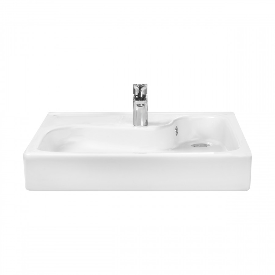 КЛИО Умывальник 51,5/63 см. над стир.машиной, в компл.крепление и сифоном, хр.кольцо, САНТЕК