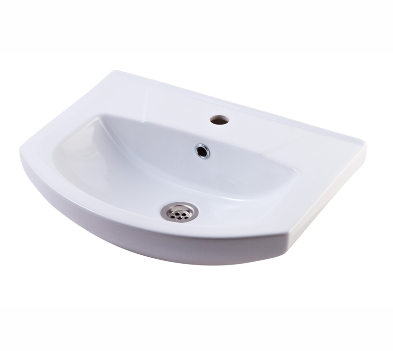 ЭЛЕГАНС 500 Умывальник на мебель с креплением и обрамлением, ROSA