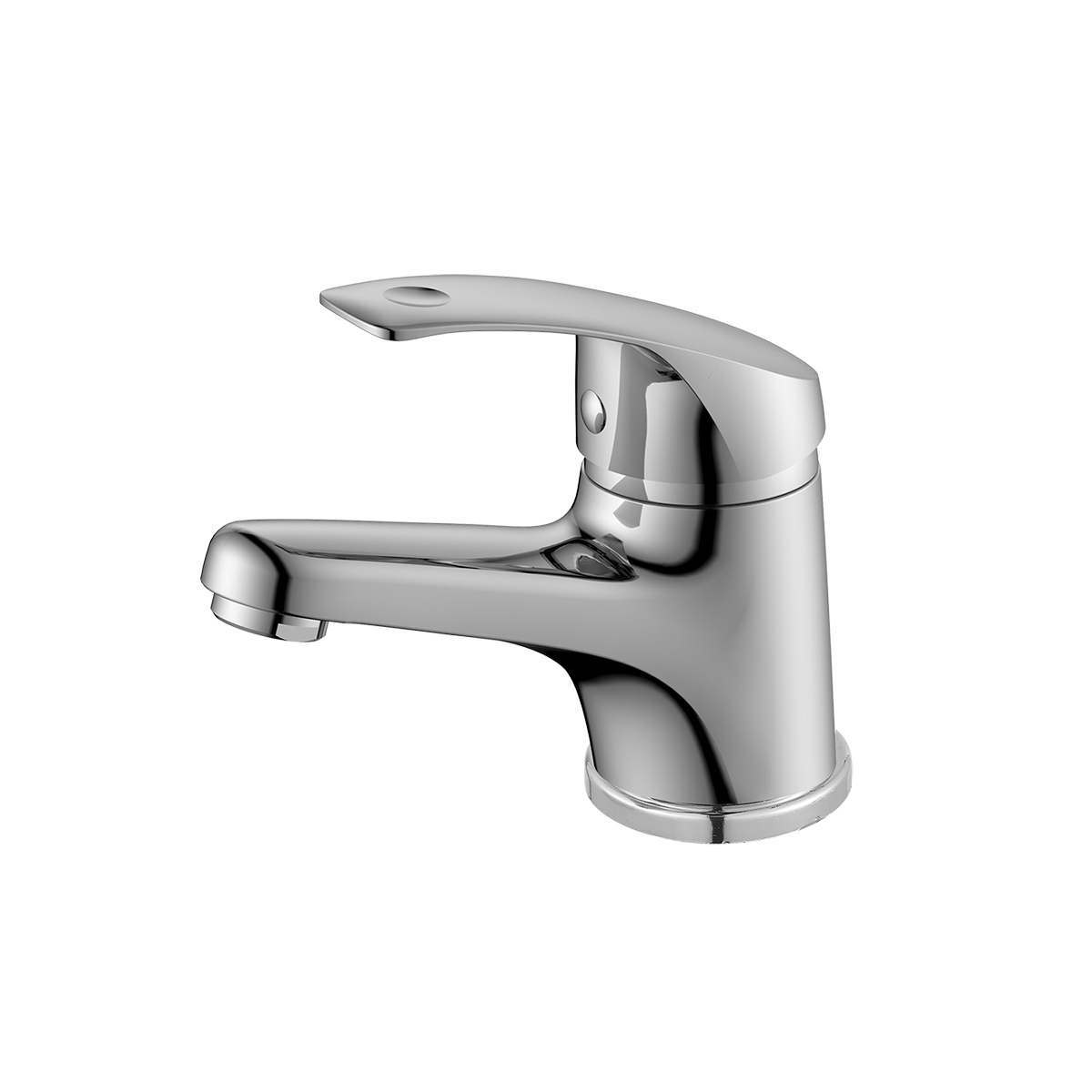 DR71 Смеситель для раковины, монолит.излив 107мм, р/ОД, хром, DR, DR71011