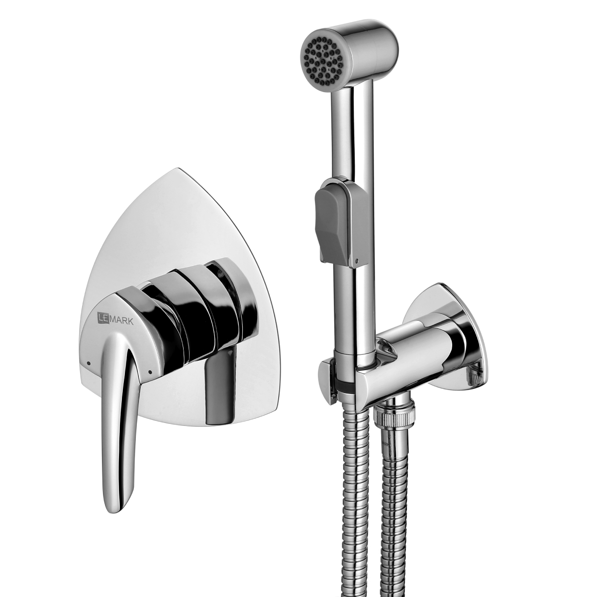 Mars Смеситель для биде, гигиен.душ встраиваемый р/ОД, хром, LM, LM3519C