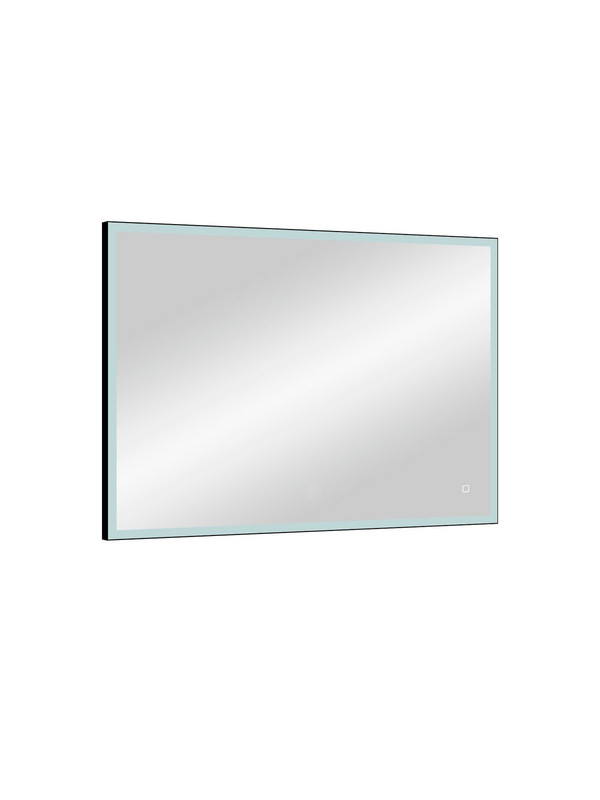 Зеркало Solid Black 900x700, реверсивное крепление