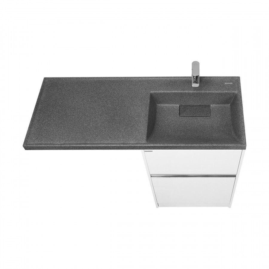 Тумба ЛОНДРИ 120 под с/маш 60, бел. (под раковину ЛОНДРИ 120)