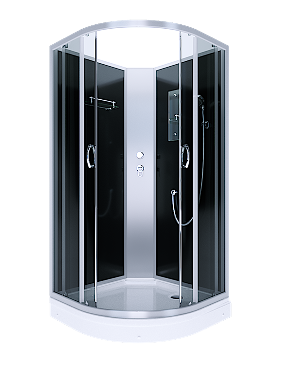 Душевая кабина ERLIT 35 серия ER3509PE-C3-RU тонированное стекло